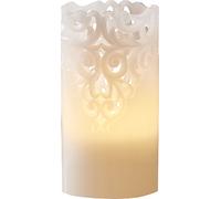 Star 062-24, Bougie LED, plastique, blanc, 8.0 x 8.0 x 15.0 cm