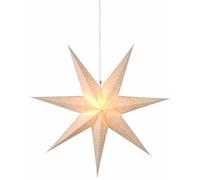 Star 231-21 étoile en Papier Sensy 100" ca. 100 cm Ø, câble d'alimentation Inclus (3,5 m) Couleur: crème Boite coloré, Dorã