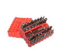 Star Bits Ensemble d'outils de réparation polyvalents à tige hexagonale | 33pcs Tournevis Bit Holder Tool Kit pour Maison Meubles Cabinet Électroménager Jouet Automobile Plomberie