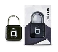STAR BOX - Cadenas à Empreinte Digitale Verrouillage Intelligent Sans Clé, Haute Sécurité pour Valises, Casiers, Vélos, et Portes