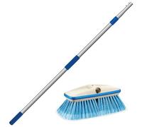 Star Brite Manche Télescopique avec Brosse de Lavage Moyenne Deluxe 20 cm