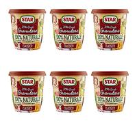 Star Brodo Granulare Classico Lot de 6 bougeoirs classiques Granulés 150 g