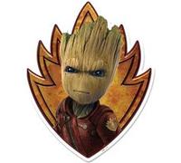 STAR CUTOUTS Blason mural en carton Marvel Gardiens de la Galaxie Groot en colère 83 cm Marron G