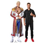 Star Cutouts Cody Rhodes SC4095 Silhouette en Carton Grandeur Nature avec Mini - Idéal pour Les Fans et Les collectionneurs de la WWE