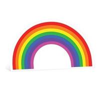 STAR CUTOUTS Figurine en carton arc en ciel 93 cm Multicolors G