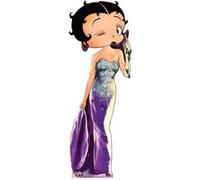 STAR CUTOUTS Figurine en carton Betty Boop Glinda robe longue violette Hauteur 161 cm Multicolors