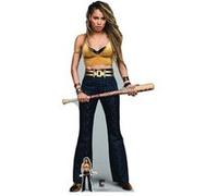 STAR CUTOUTS Figurine en carton Black Canary (Jurnee Smollett) film Birds of Prey Hauteur 169 CM Noir G