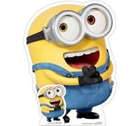 STAR CUTOUTS Figurine en carton Bob Heureux - Les Minions 2 : Il était une fois Gru - Haut 62 cm Multicolors