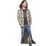STAR CUTOUTS Figurine en carton Dave Grohl (Nirvana, Foo Fighters) Chemise À Carreaux 182cm Multicolors G