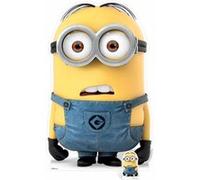 STAR CUTOUTS Figurine en carton Dave Les Minions Hauteur 147 cm Multicolors G