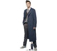STAR CUTOUTS Figurine en carton David Tennant - Doctor Who - Acteur Britannique - Haut 187 cm Bleu G