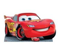 STAR CUTOUTS Figurine en carton Disney Cars Flash McQueen qui sourit - Haut 86 cm Rouge G