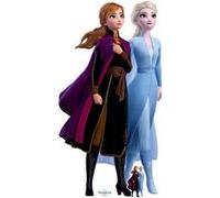 STAR CUTOUTS Figurine en carton Disney La Reine des Neiges 2 Anna et Elsa ensemble Hauteur 182 cm Bleu G