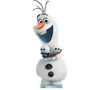 STAR CUTOUTS Figurine en carton Disney La Reine des Neiges 2 Olaf et petits bonhommes de neige Hauteur 94 cm Blanc G