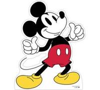 STAR CUTOUTS Figurine en carton - Disney Mickey Mouse pouces vers le haut - Haut 94 cm Multicolors G