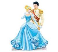 STAR CUTOUTS Figurine en carton Disney Princesse Cendrillon et le Prince Charmant Hauteur 79 cm Bleu G