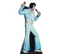 STAR CUTOUTS Figurine en carton Elvis Presley Costume Bleu Las Vegas Blue Jump H167 cm Bleu G