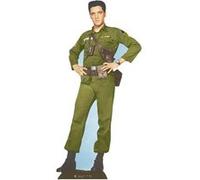 STAR CUTOUTS Figurine en carton Elvis Presley en tenue de soldat -GI Army- H 186 cm Multicolors G