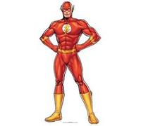 STAR CUTOUTS Figurine en carton Flash DC Comics (année 60) Mini Format Hauteur 90 cm Rouge
