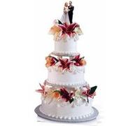 STAR CUTOUTS Figurine en carton Gâteau de mariage 180 cm Blanc