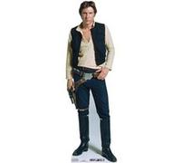 STAR CUTOUTS Figurine en carton Han Solo Star Wars H 183 CM Noir G