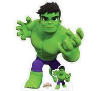 Figurine en carton - Hulk - Vert - 95 cm - Adulte