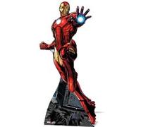 STAR CUTOUTS Figurine en carton Iron Man Marvel Comics Rouge G