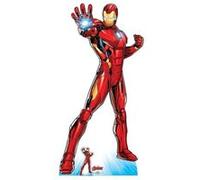 STAR CUTOUTS Figurine en carton Iron Man Rayon Laser Avengers Disney Marvel Comics H 191 CM Rouge G