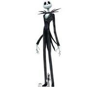 STAR CUTOUTS Figurine en carton Jack Skellington L'Etrange Noël de Monsieur Jack Hauteur 184 cm Noir G