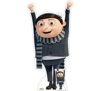SC4088 Lot de 2 décorations en Carton Motif Minions de Young Gru