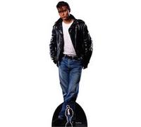 STAR CUTOUTS Figurine en carton Johnny depp blouson de cuir alias Wade Walker film CryBaby - Haut 177 cm Noir