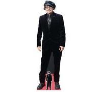 STAR CUTOUTS Figurine en carton - Johnny Depp costume noir et gavroche - Acteur - Haut 179 cm Noir