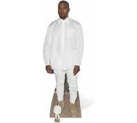 STAR CUTOUTS Figurine en carton Kanye West chemise blanche 173 cm Multicolors G