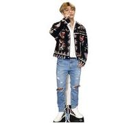 Figurine en carton taille réelle Kim Taehyung (V) BTS BANGTAN BOYS - Hauteur 180cm - Décoration chambre