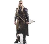 STAR CUTOUTS Figurine en carton Legolas et sa tenue mythique marron et son arc - Le Seigneur des Anneaux - Haut 185 cm Multicolors