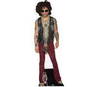 STAR CUTOUTS Figurine en carton Lenny Kravitz (Jeans Rouge) 178 cm Multicolors G