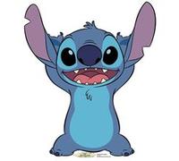 STAR CUTOUTS Figurine en carton Lilo et Stitch - Stitch qui sourit - 93 cm Bleu G