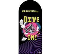 STAR CUTOUTS Figurine en carton - Looney Tunes - Bugs Bunny Fait Un Plongeon - Haut 185 cm Multicolors