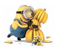 STAR CUTOUTS Figurine en carton Minion Bananas H 100 cm Multicolors G