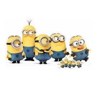 STAR CUTOUTS Figurine en carton Minions Group Pose Mischievous Hauteur 92 cm Multicolors G
