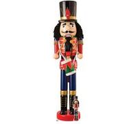 STAR CUTOUTS Figurine en carton - Noël - Poupée Casse-Noisette - Haut 194 cm Rouge G