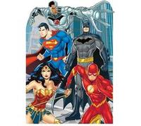 STAR CUTOUTS Figurine en carton passe-tete Enfant La ligue des justiciers DC Comics Hauteur 135 CM Bleu G
