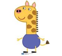 STAR CUTOUTS Figurine en carton Peppa Pig - Gerald la girafe Hauteur 90 cm Multicolors