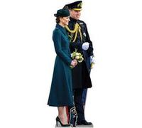 STAR CUTOUTS Figurine en carton Prince William et Kate - la famille royale - Haut 190 cm Multicolors G
