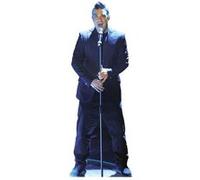 STAR CUTOUTS Figurine en carton - Robbie Williams costume noir - Auteur - Compositeur Britannique - Haut 184 cm Noir