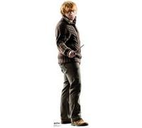 STAR CUTOUTS Figurine en carton Ron Weasley avec baguette magique en tenue de ville Harry Potter Hauteur 92 CM Noir G