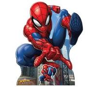 STAR CUTOUTS Figurine en carton Spiderman qui tisse sa toile d'araignée - Marvel Avengers - Haut 116 cm Multicolors G
