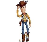 Figurine en carton - Disney - Woody - 162 cm - Décoration chambre enfant - Licence officielle