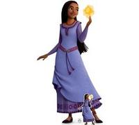 STAR CUTOUTS Figurine en carton Wish Asha Qui regarde L'Étoile Magique Star Dans Sa Main Gauche - Haut 174 cm Multicolors G