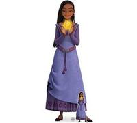 STAR CUTOUTS Figurine en carton Wish Asha Qui Tient L'Étoile avec Tous Les Personnages - Haut 112 cm Multicolors G